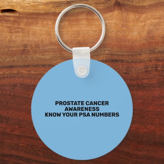 PSA voor prostaatkanker Sleutelhanger (Achterkant)