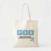 PSA voor prostaatkanker Tote Bag (Voorkant)