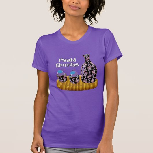 Psaki Bombs T-Shirt (Voorkant)