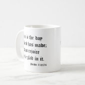 Psalm118:24 Koffiemok (Voorkant links)