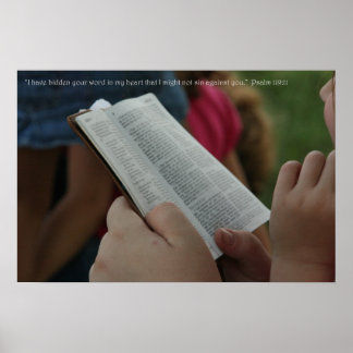 Psalm119:11 Poster