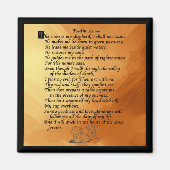 Psalm23 Magneet (Voorkant)