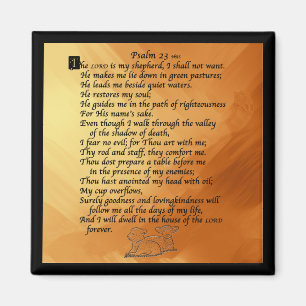 Psalm23 Magneet