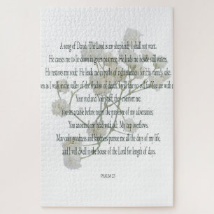 Psalm23, witte ventilator, moeilijke puzzel legpuzzel
