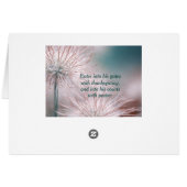 Psalm 100:1 Maak een vrolijk geluid tegen de Lord  (Achterkant Horizontaal)