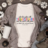 Psalm 100:4 Ga met Thanksgiving zijn poorten binne Trui