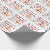 Psalm 100:4 gaat met Thanksgiving zijn poorten bin Cadeaupapier (Hoek)