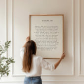 Psalm 100 Christelijke Herfst Muurprint Poster