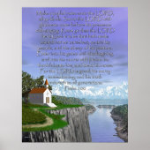 Psalm 100 (talversie) poster (Voorkant)