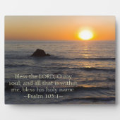 psalm 103:1 fotoplaat (Voorkant)