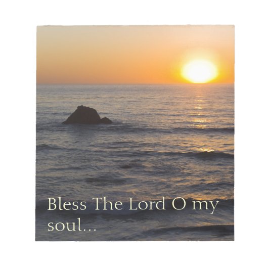 psalm 103:1 notitieblok (Voorkant)