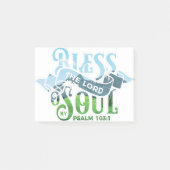 Psalm 103 Christelijk ontwerp Post-it® Notes (Voorkant)