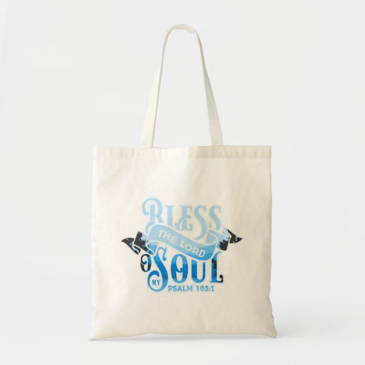 Psalm 103 Christelijk ontwerp Tote Bag (Voorkant)
