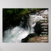 Psalm 104:10 posters (Voorkant)