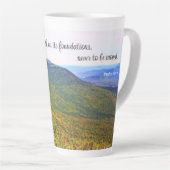 Psalm 104:5 Latte Mok (Rechterhoek)