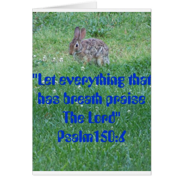 Psalm 105:6, ritters (Voorkant)