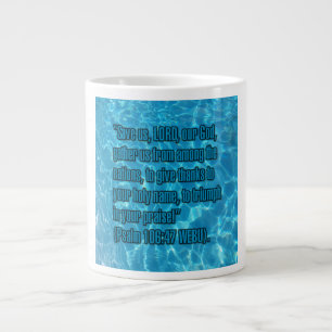 Psalm 106:47 WEBU Mug Grote Koffiekop
