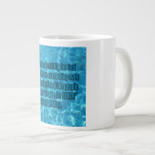 Psalm 106:48 WEBU Mug Grote Koffiekop (Voorkant rechts)