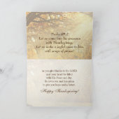 Psalm 107:1 Geef Bedankt aan de Thanksgiving LORD Feestdagen Kaart (Binnen)