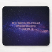 Psalm 107:1 muismat (Voorkant)