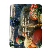 Psalm 107:1 Oh geef bedankt aan de Heer... Magneet (Verticaal)