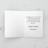 Psalm 112 Gelukkige Verjaardag! Kaart (Binnen)