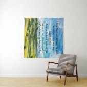 Psalm 116:1-2 wandkleed (In Situ (horizontaal))