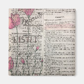 Psalm 116:2 - Hij buigt zich om te luisteren Magneet (Voorkant)