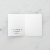 Psalm 118:14 Blank Card Kaart (Binnen)