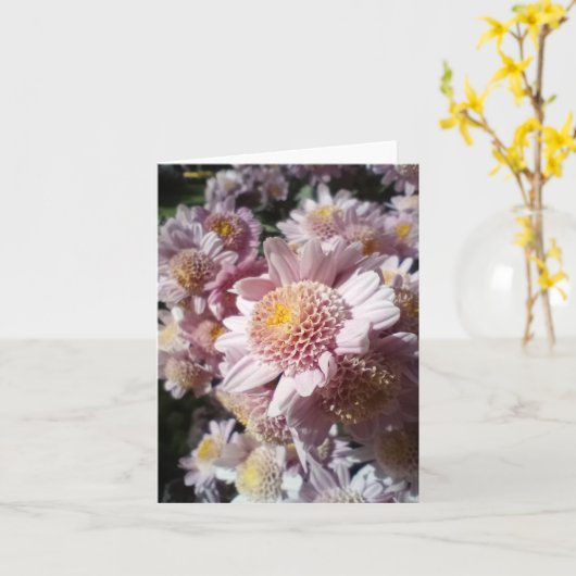 Psalm 118:14 Blank Card Kaart (Gele Bloem)