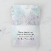 Psalm 118:14 De Heer is mijn Sterkte en mijn Song Kaart (Binnen)