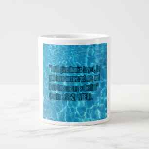 Psalm 118:21 WEBU Mug Grote Koffiekop