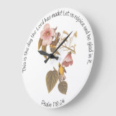 Psalm 118:24 and Blue Winged Yellow Warbler Bird Grote Klok (Hoek)