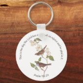 Psalm 118:24 Bijbelverse en spuitbus Sleutelhanger (Voorkant)