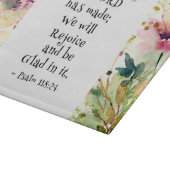 Psalm 118:24 Dit is de dag dat de Heer de Bijbel m Snijplank (Hoek)