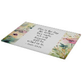 Psalm 118:24 Dit is de dag dat de Heer de Bijbel m Snijplank (Hoek)