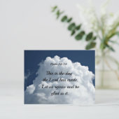 Psalm 118:24 Dit is de dag die de Heer heeft gemaa Briefkaart (Staand voorkant)