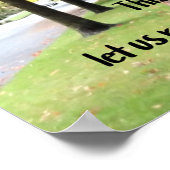 Psalm 118:24 Dit is de dag die de Heer heeft gemaa Poster (Hoek)