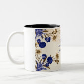 Psalm 118:24 Dit is de dag die de Heer heeft gemaa Tweekleurige Koffiemok (Links)