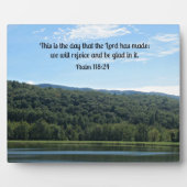 Psalm 118:24 Dit is de dag... Fotoplaat (Voorkant)