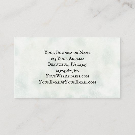 Psalm 118:24 Dit is de dag, Inspirerend Floral Visitekaartje (Achterkant)