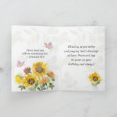 Psalm 118:24 Dit is de Dag van de Bloembloemen Kaart (Binnen)