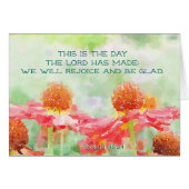 Psalm 118:24 Dit is de Dag van de Heer (Voorkant Horizontaal)