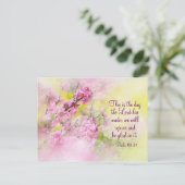 Psalm 118:24 Dit is de Dag van de Heer Briefkaart (Staand voorkant)