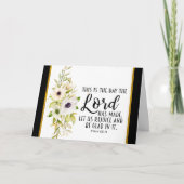 Psalm 118:24 Dit is de Dag van de Heer Kaart (Voorkant)