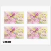 Psalm 118:24 Dit is de Dag van de Heer Rechthoekige Sticker (Vel)