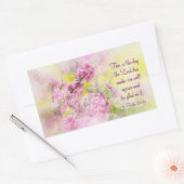 Psalm 118:24 Dit is de Dag van de Heer Rechthoekige Sticker (Envelop)