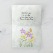 Psalm 118:24 Inspirerend Moederdag van Floral Kaart (Binnen)
