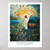 Psalm 118:24 Poster, dit is de dag Poster (Voorkant)
