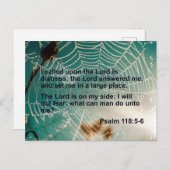 Psalm 118 - Ik riep de Heer op Briefkaart (Voorkant / Achterkant)